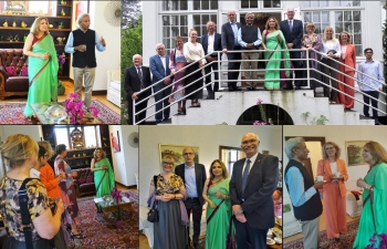 Ambassador Pooja Kapur welcomed the former Principal Scientific Adviser to the Government of India Prof. K. Vijay Raghavan at India House